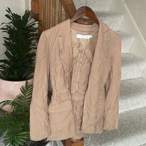 ASTR The Label Linen Blend Blazer Jacket